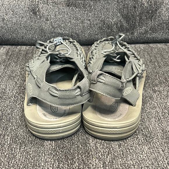 Keen Uneek Sneaker Sandal Men 13 Gray Bungee Cords Summer Comfort Vacays Outdoor - Picture 3 of 8